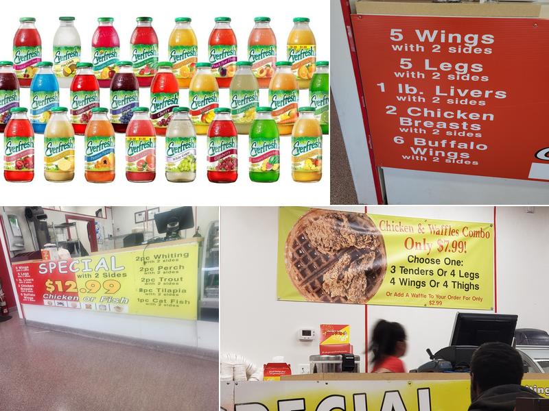 Hip Hop Fish & Chicken Menu