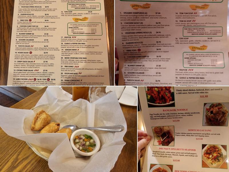 Thai Kitchen Menu