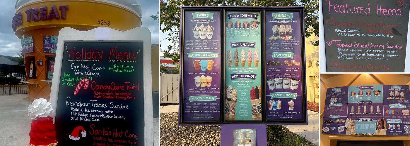 Twistee Treat Wesley Chapel Menu