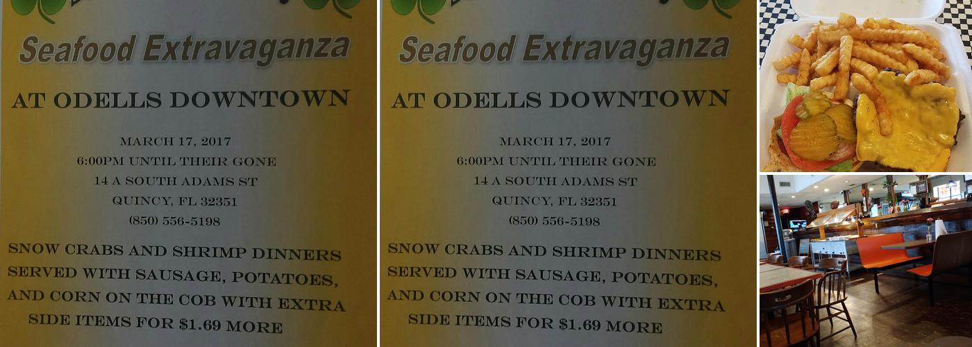 Odells Menu