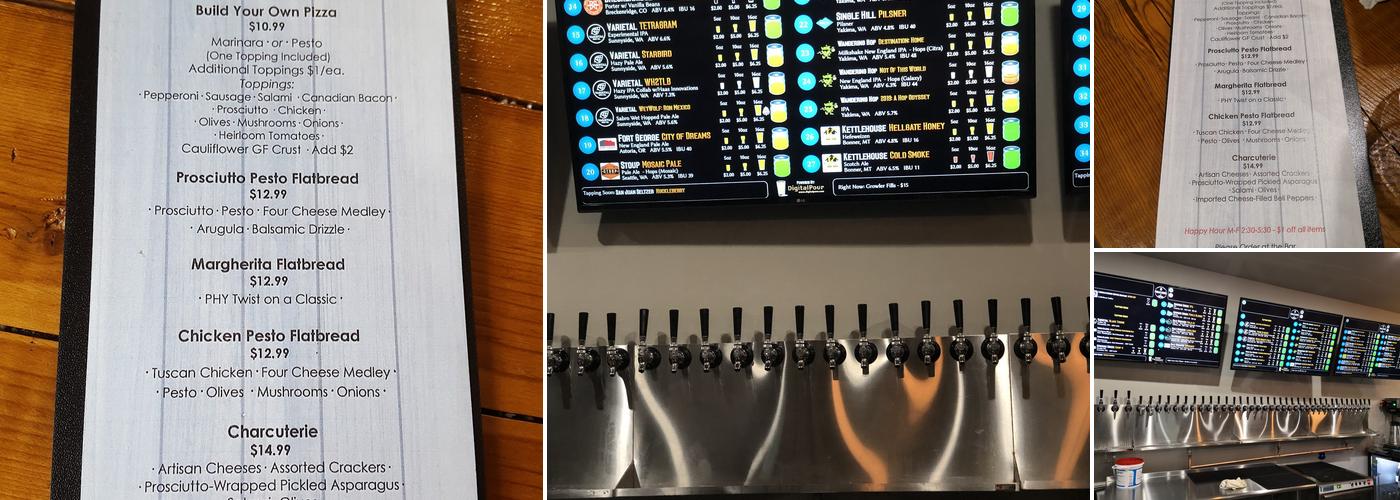 Public House of Yakima Menu