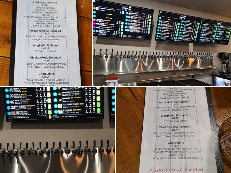 Public House of Yakima Menu