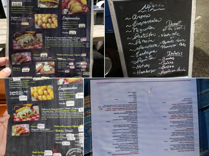 El Fogon Venezuelan Grill Menu