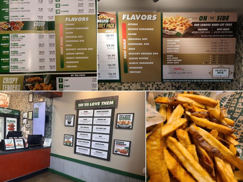 Wingstop Menu