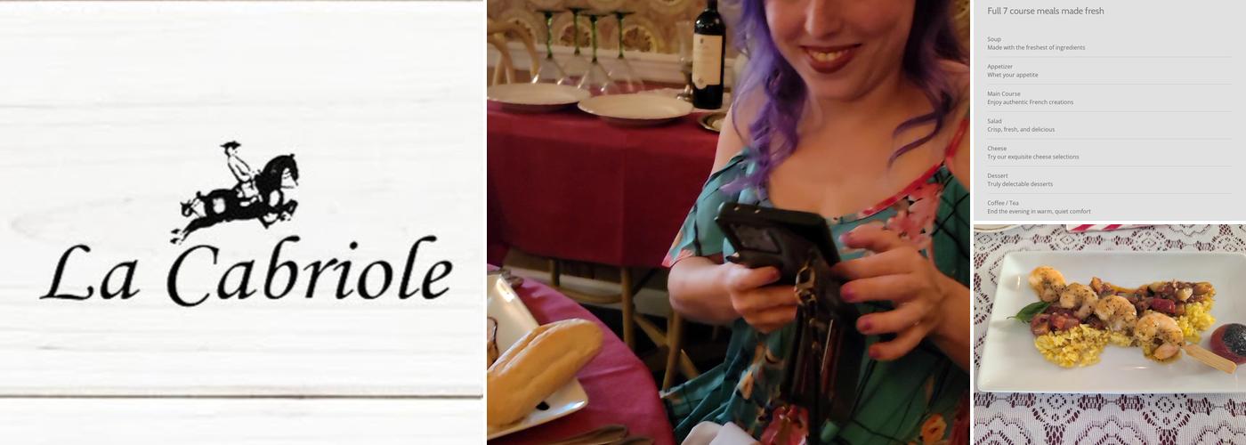 La Cabriole Menu