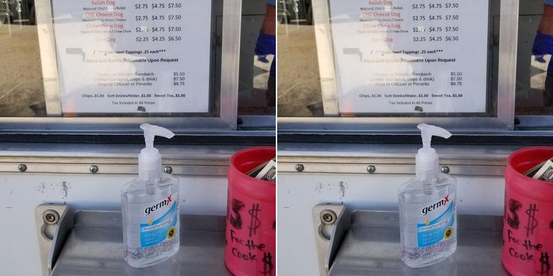 Hot Dog Express Menu