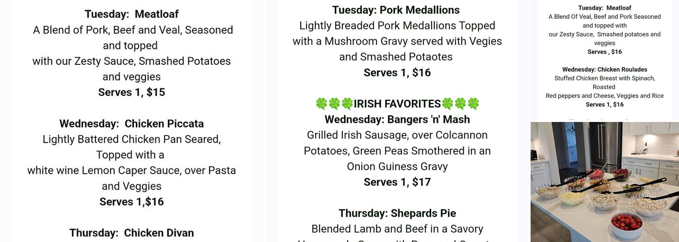 Southern Spice Deli and Catering Menu