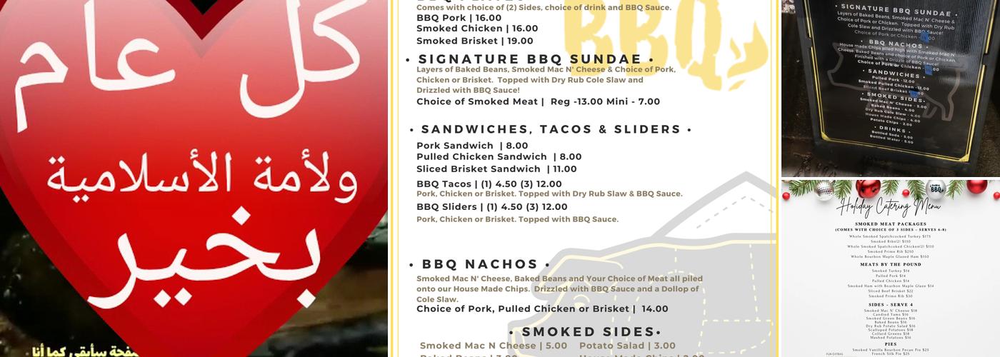 OooWee BBQ Menu