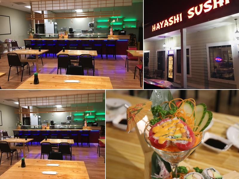 Hayashi Sushi 5341 Hwy 17 G, Murrells Inlet