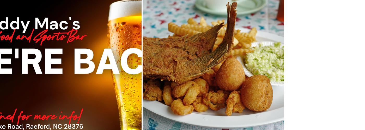 Daddy Mac Seafod Restaurant Menu