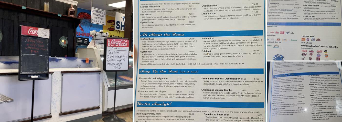 MacBe Seafood And Cafe Menu