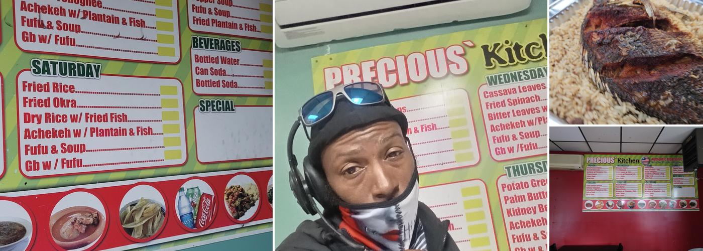 Precious Kitchen Menu