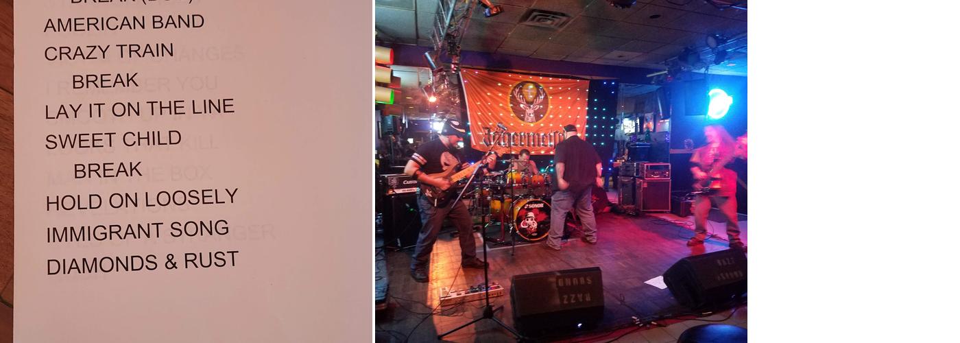 Dick's Famous Halfway Inn Menu