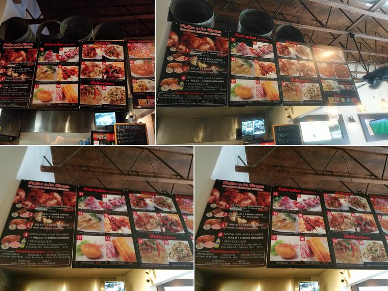 LISTO EL POLLO Peruvian Food Menu