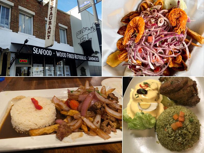 Rosty Peruvian food