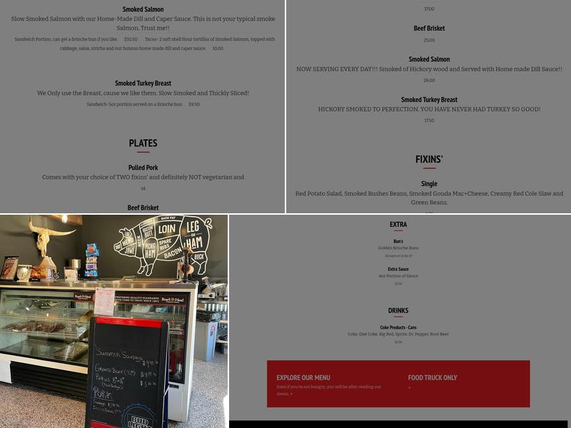 Carr's BBQ & Market Menu