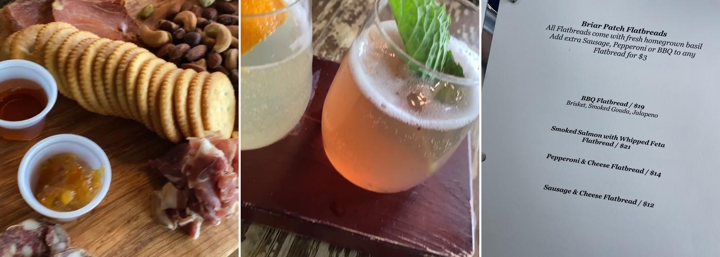 The Briar Patch Menu