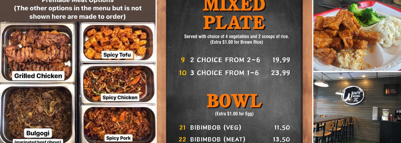 Woo's Kitchen Menu
