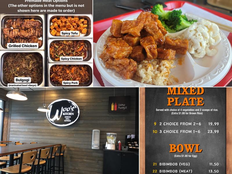 Woo's Kitchen Menu