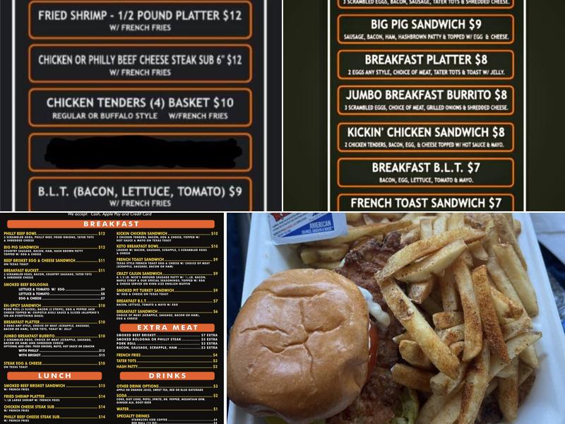 I'se Da Bye Fully Kitchen Menu