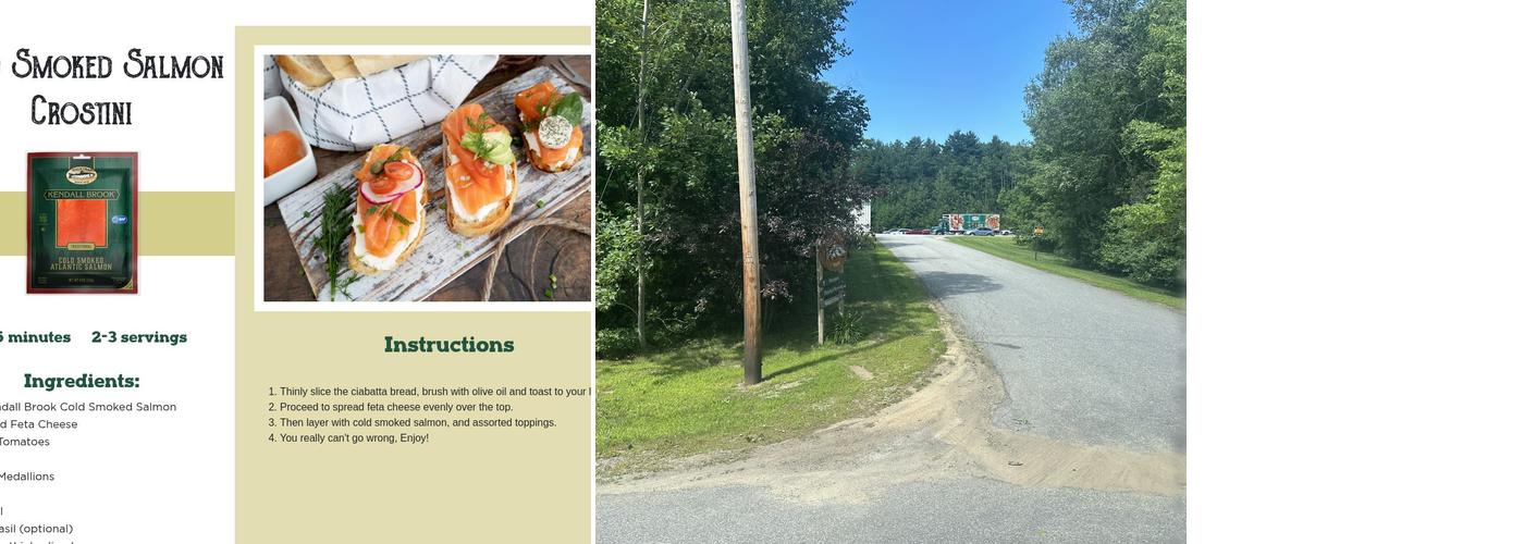 Ducktrap River of Maine Menu