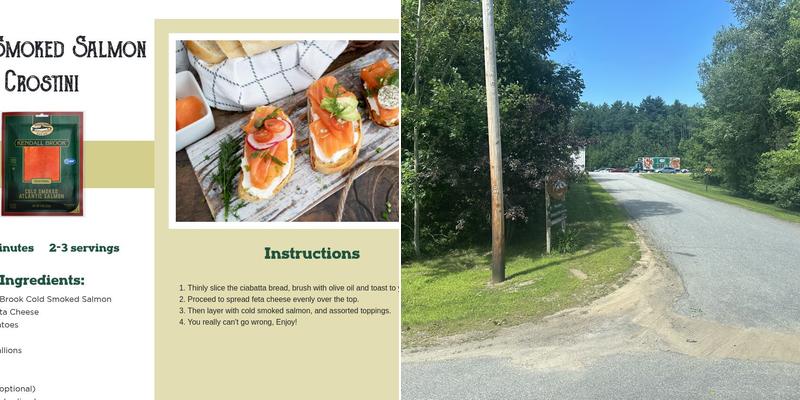 Ducktrap River of Maine Menu