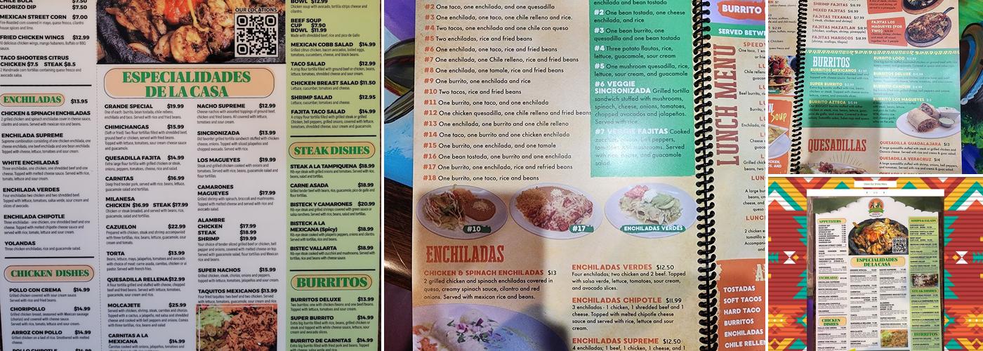 Los Magueyes Beverly Hills Menu