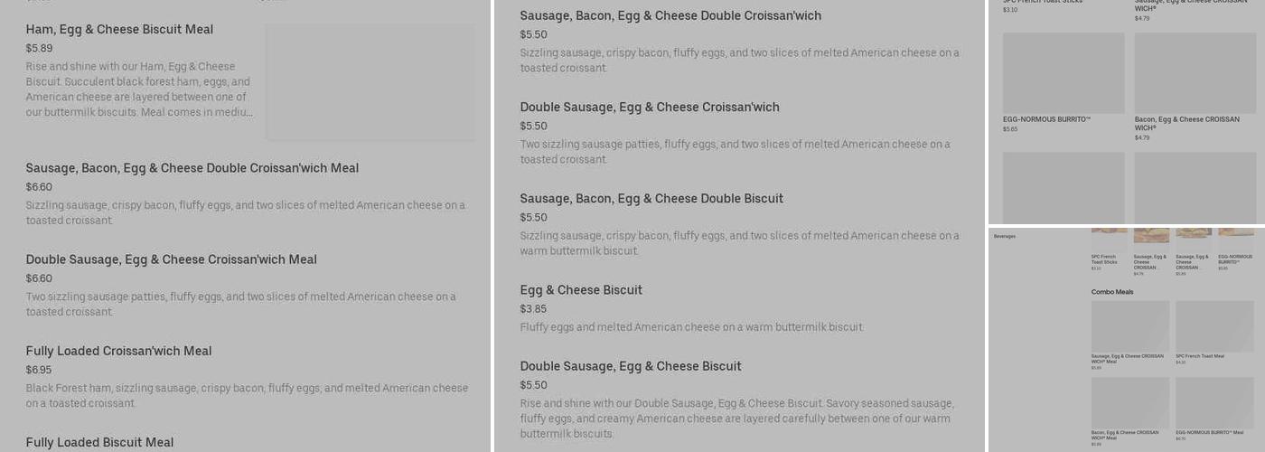 Burger King Menu