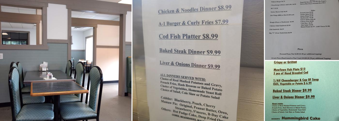 Mona Lisa's Restaurant Menu