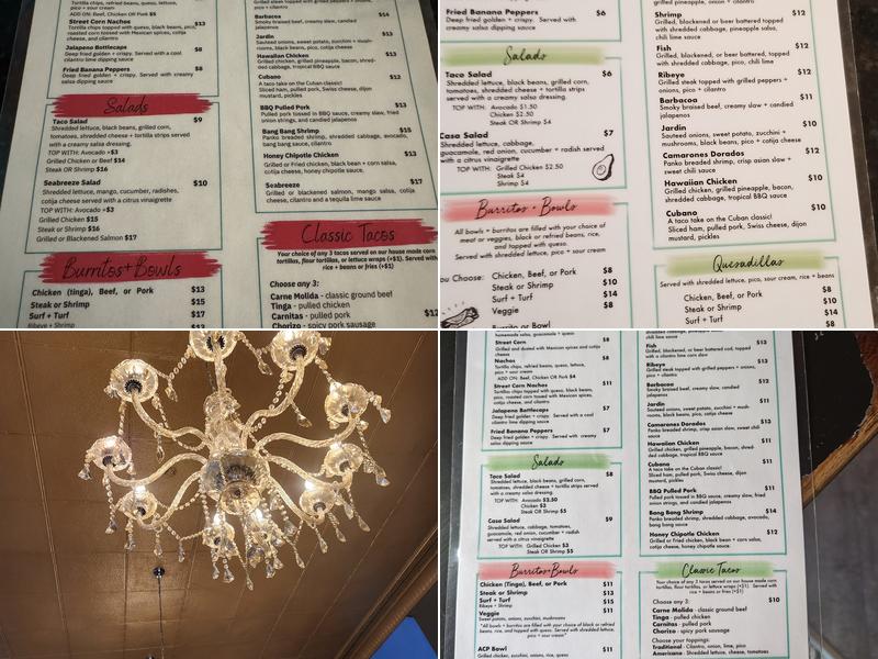 Mi Casa on Main Menu