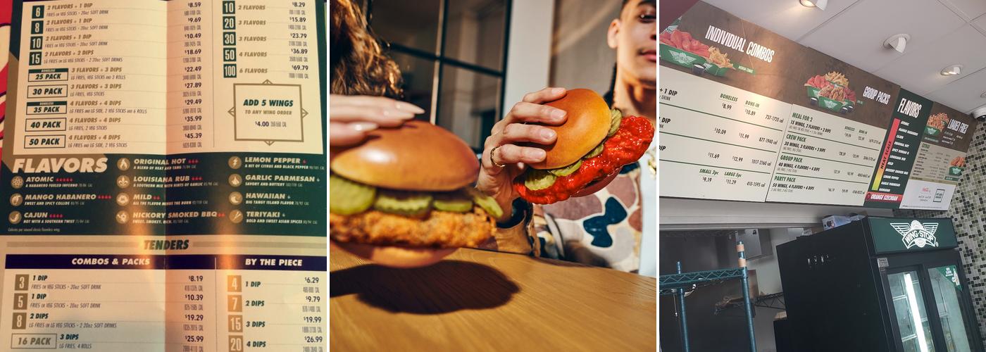 Wingstop Menu