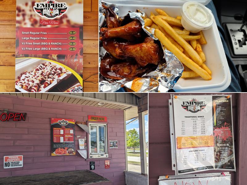 Empire Wingz II Menu
