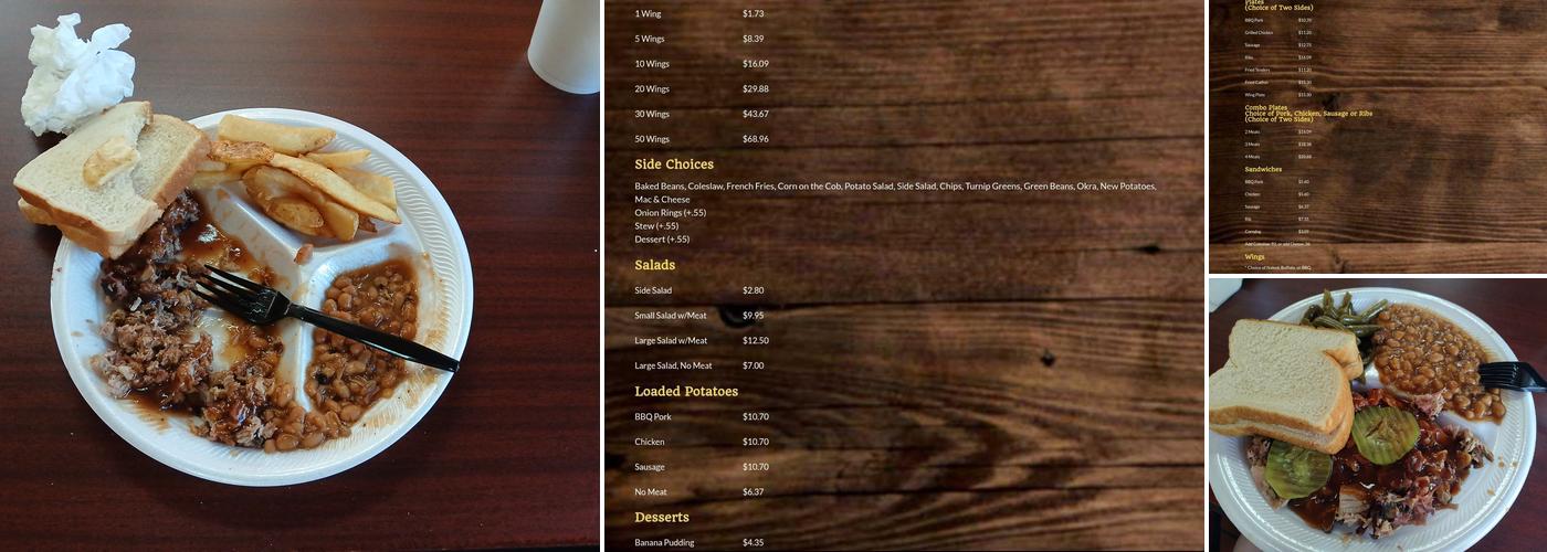 The Pottery Grill Menu