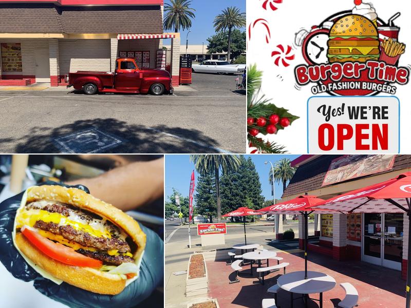 Burger Time 661 W 16th St, Merced