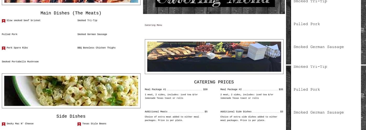 N/A Menu