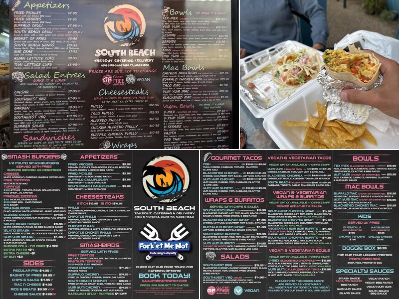 South Beach Menu