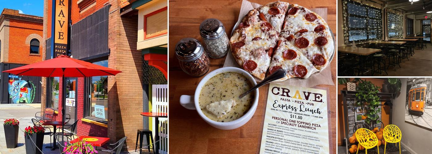 CRAVE Pasta - Pizza - Pub