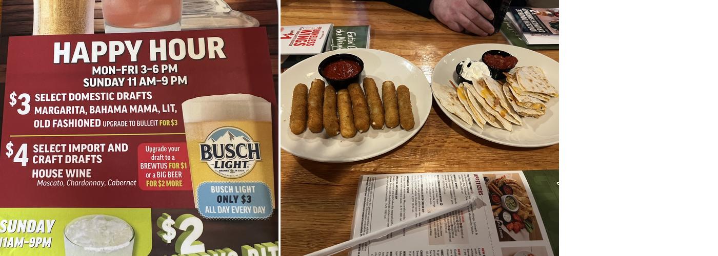 Applebee's Grill + Bar Menu