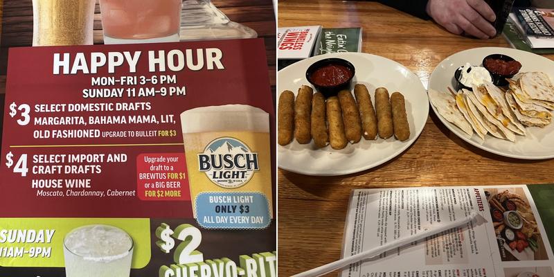Applebee's Grill + Bar Menu