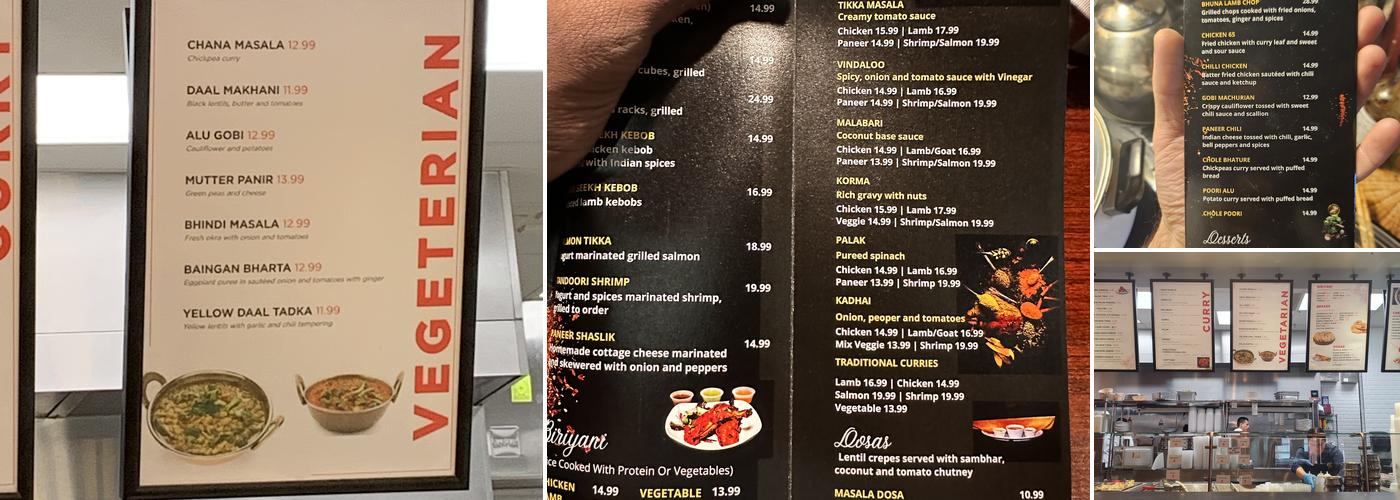 Spicelife Menu
