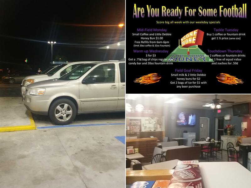 Roady's Lucky Dueces Travel Plaza Menu