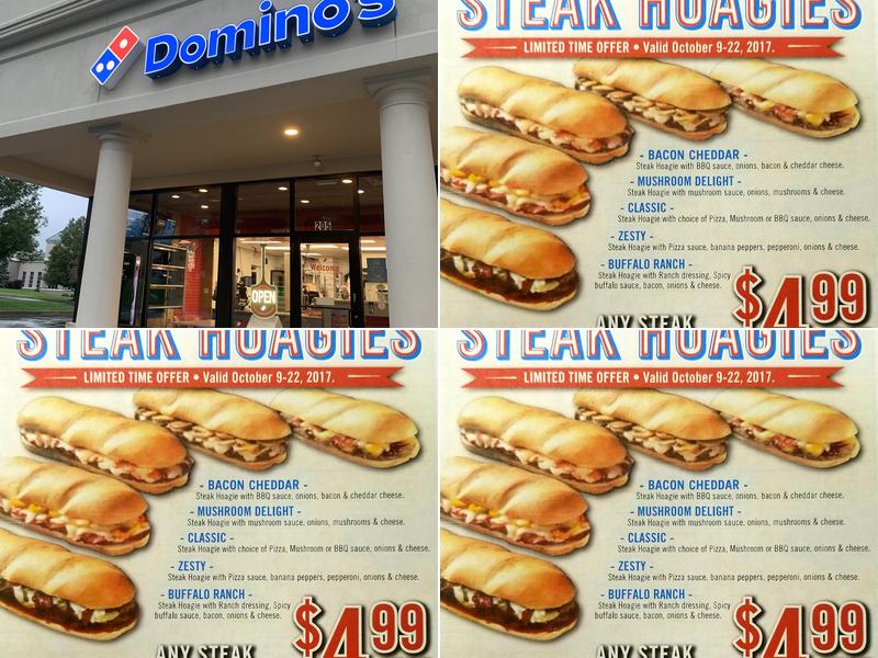 Domino's Pizza Menu