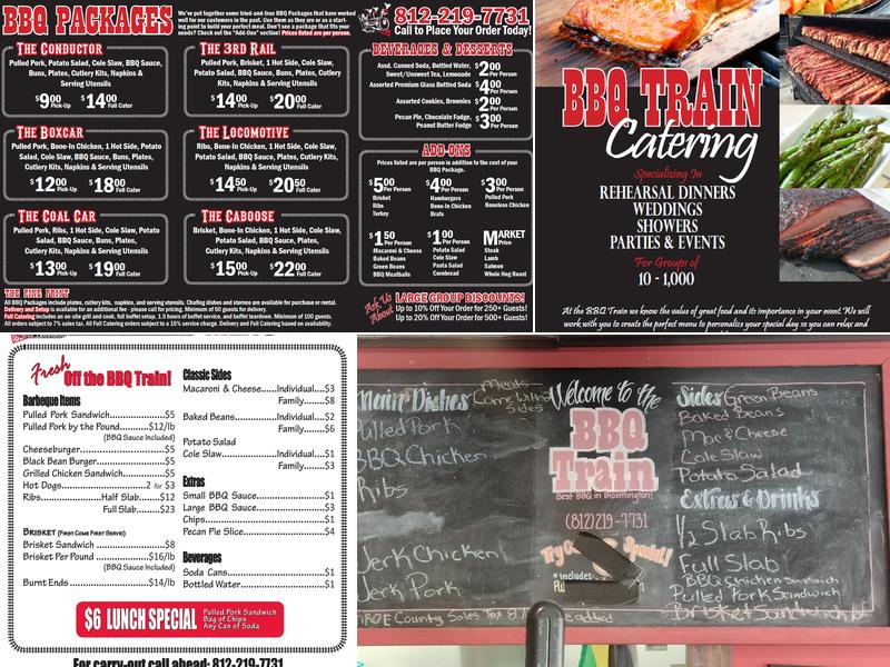 BBQ Train Menu