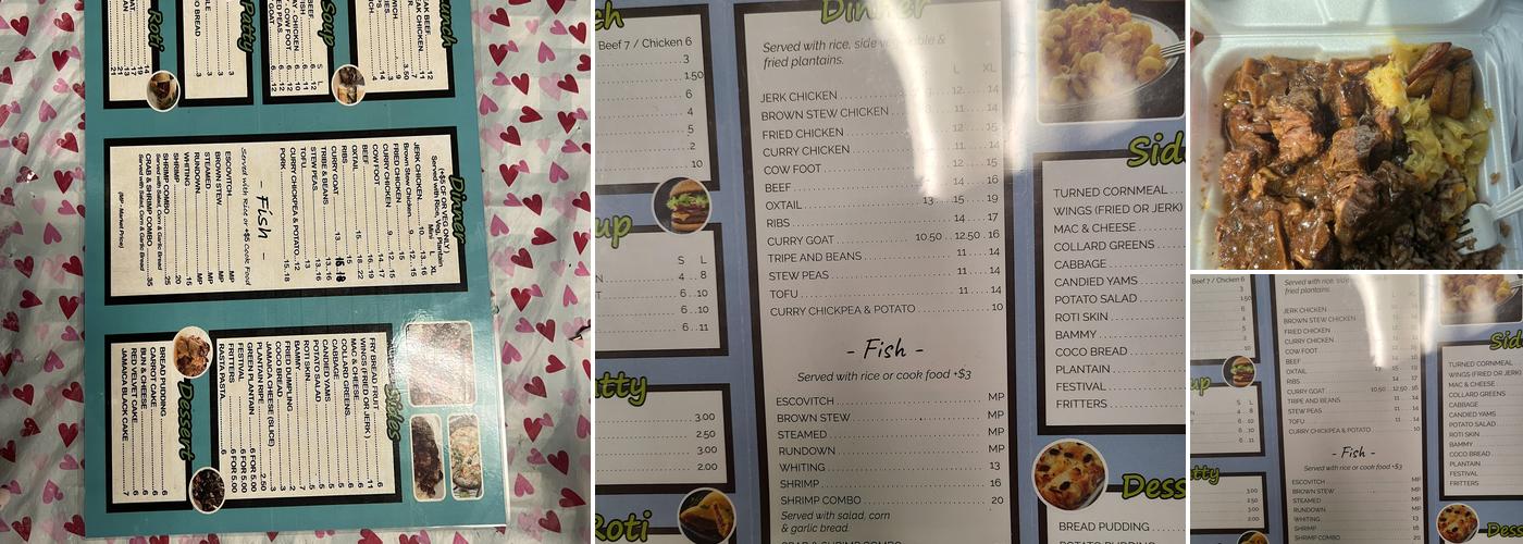 Island Flava Restaurant Menu