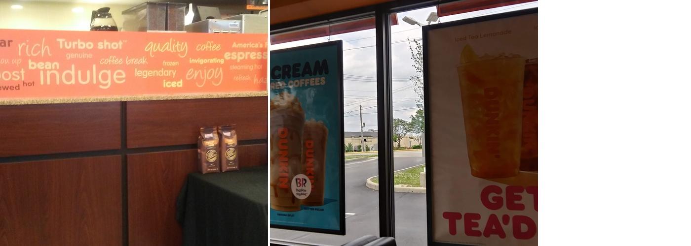 Dunkin' Menu