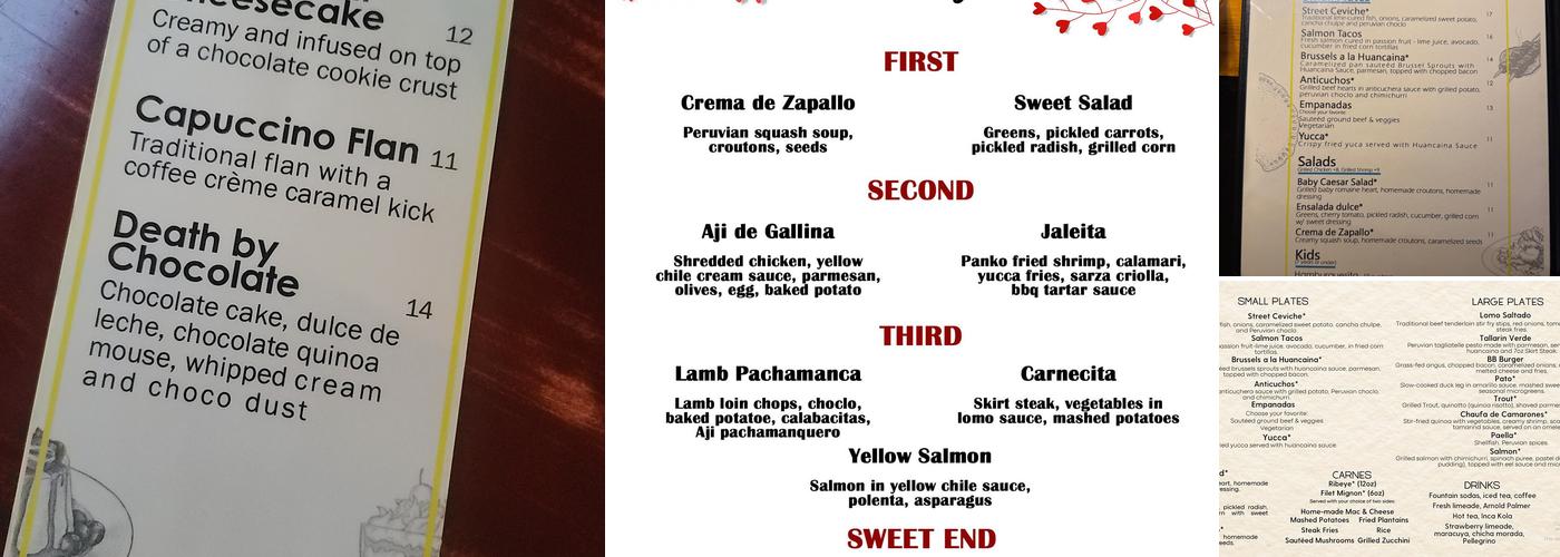 Aji Menu