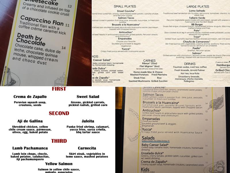Aji Menu