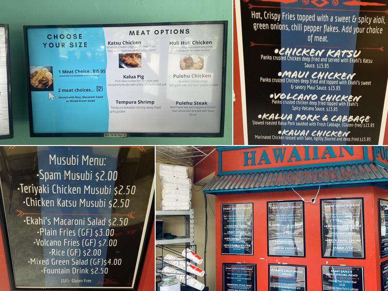 Kai Island Grill Menu