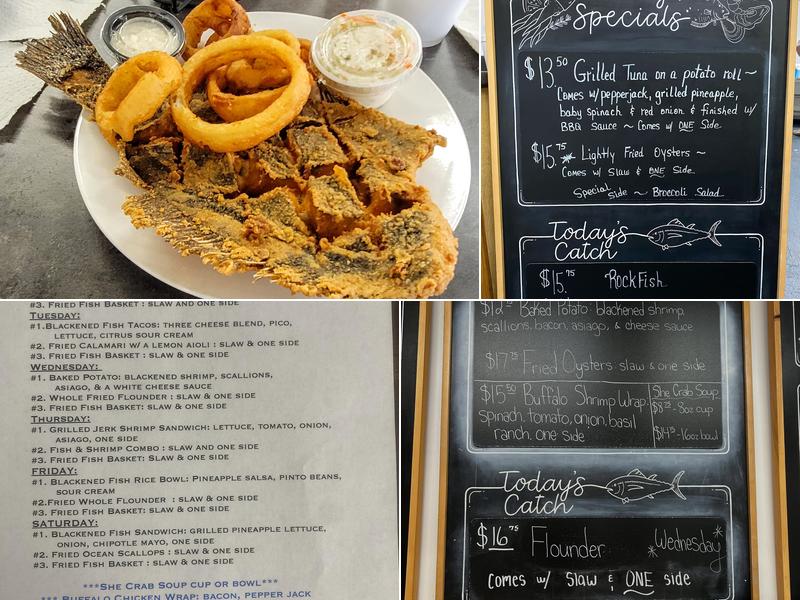 O'Neal's Sea Harvest Menu