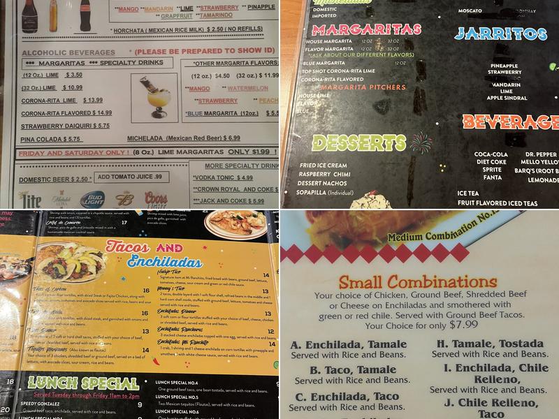 Mi Ranchito Menu